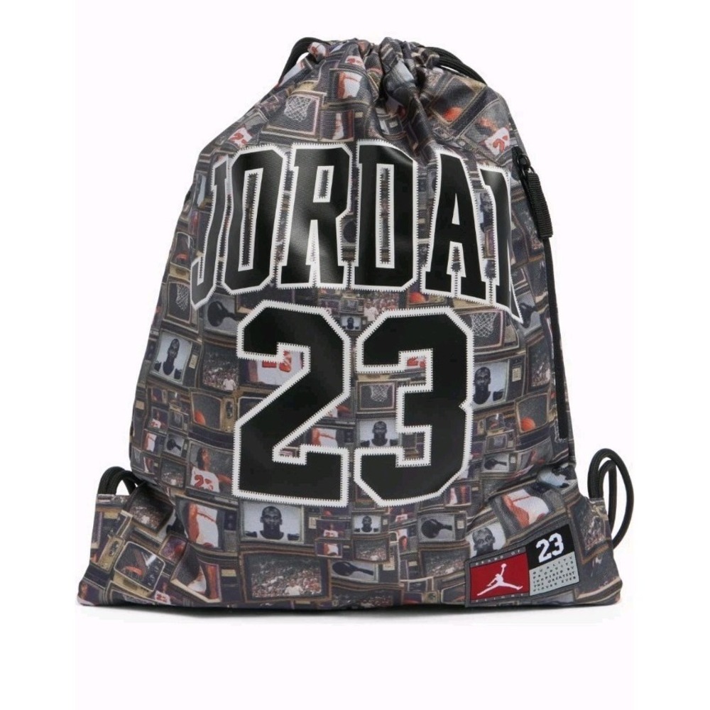 Air Jordan 23 Drawstring Backpack Gym sack Bag NWT